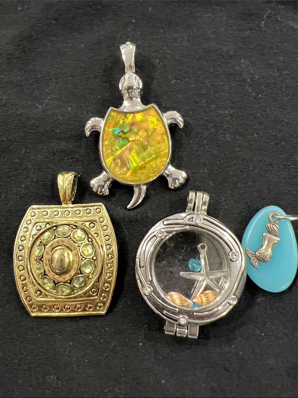 4 nice size pendants
